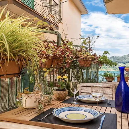 Casasolemare Terrace Seaview Ac Lägenhet